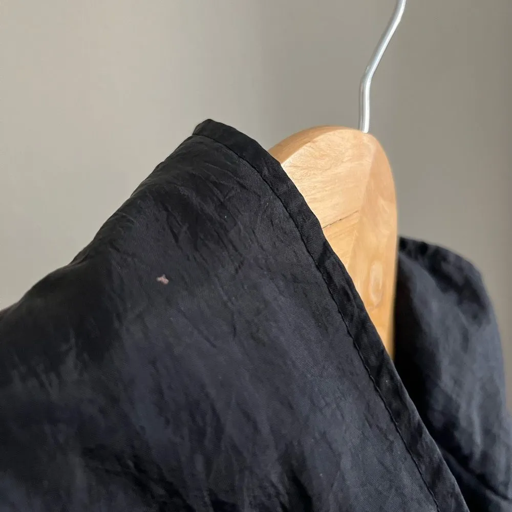 Vintage Laura Katherine Black Paisley Sleeve Windbreaker Jacket Size M 90s Style Size M - Image 12