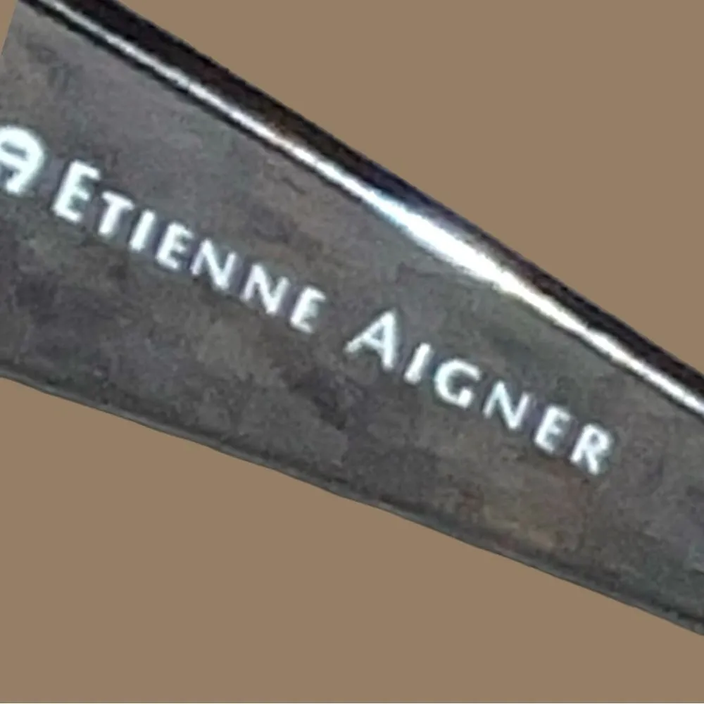 Etienne Aigner Aigner brown rim sunglasses. - Image 12