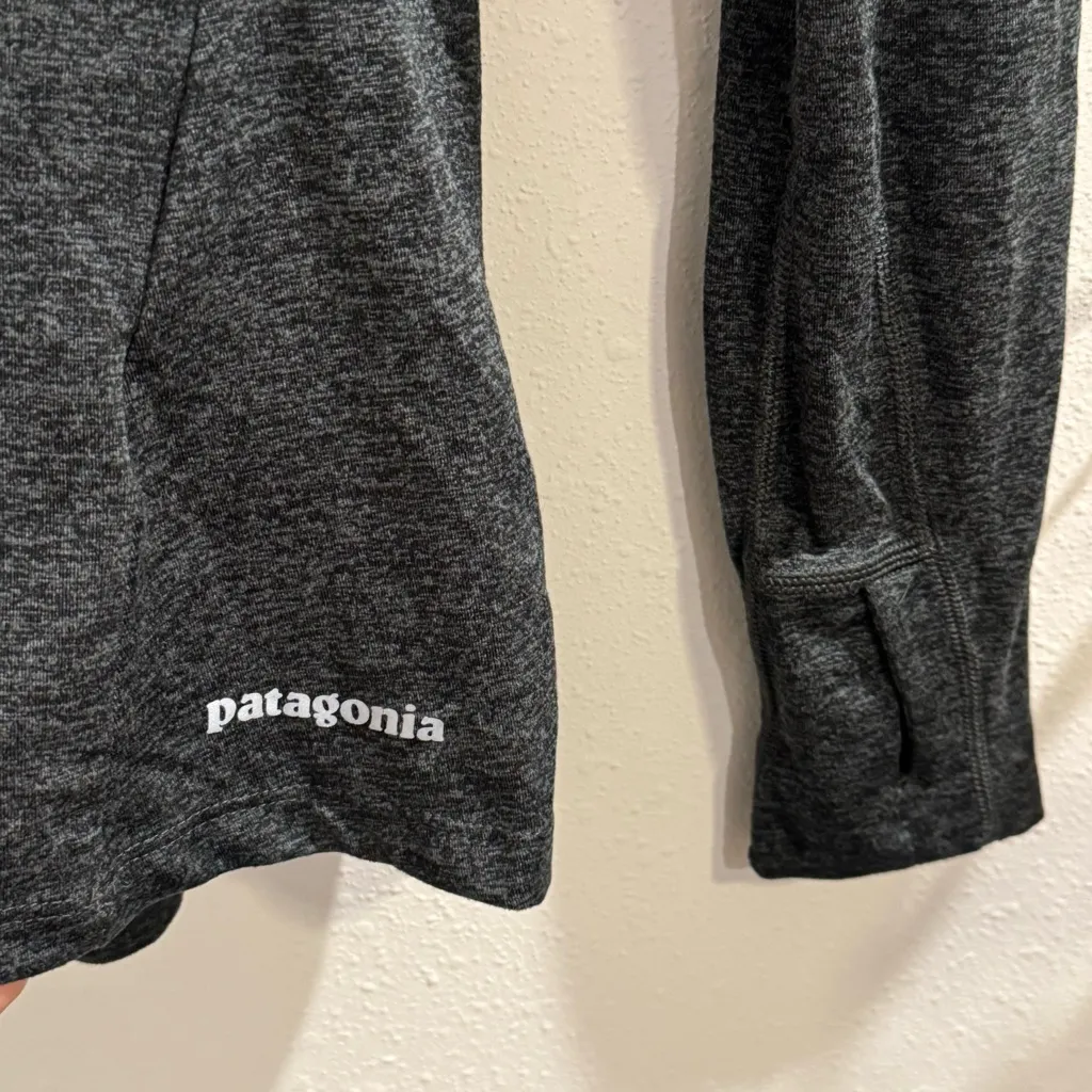 Patagonia Women’s Small Gray Seabrook Zip Neck Top Layer Outdoor Hiking Gorpcore - Image 5