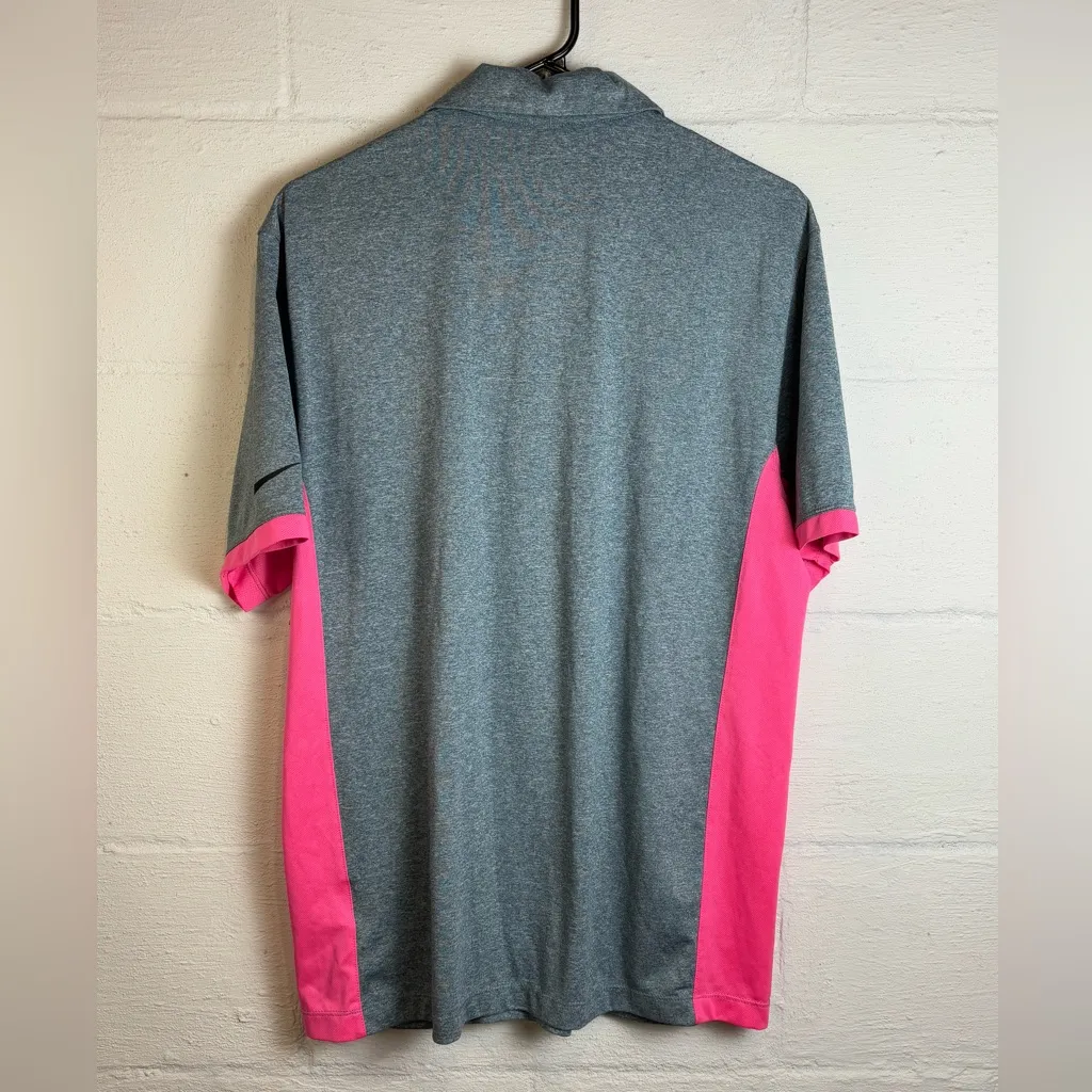 Nike Golf Woman’s Lightweight Dri-fit Casual Athletic Sportswear Polo Tee Medium - Image 6