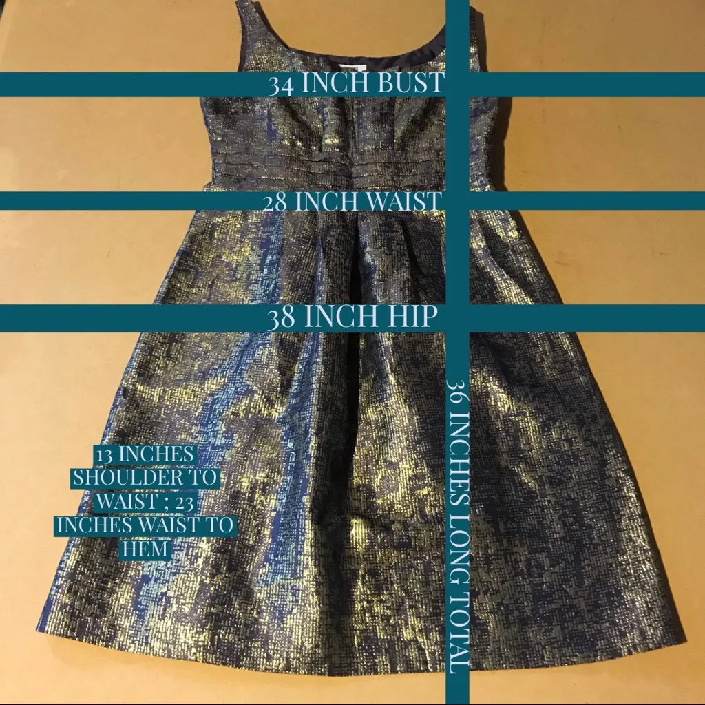 MOSCHINO CHEAP AND CHIC PURPLE & GOLD EMPIRE WAIST COCKTAIL DRESS (6) - Image 13