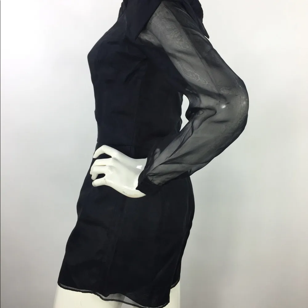 Dazy Silk Romper Black Sz XS - Image 12