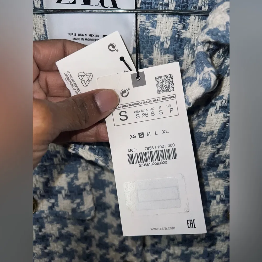 NWT Zara Jacket size Small - Image 8