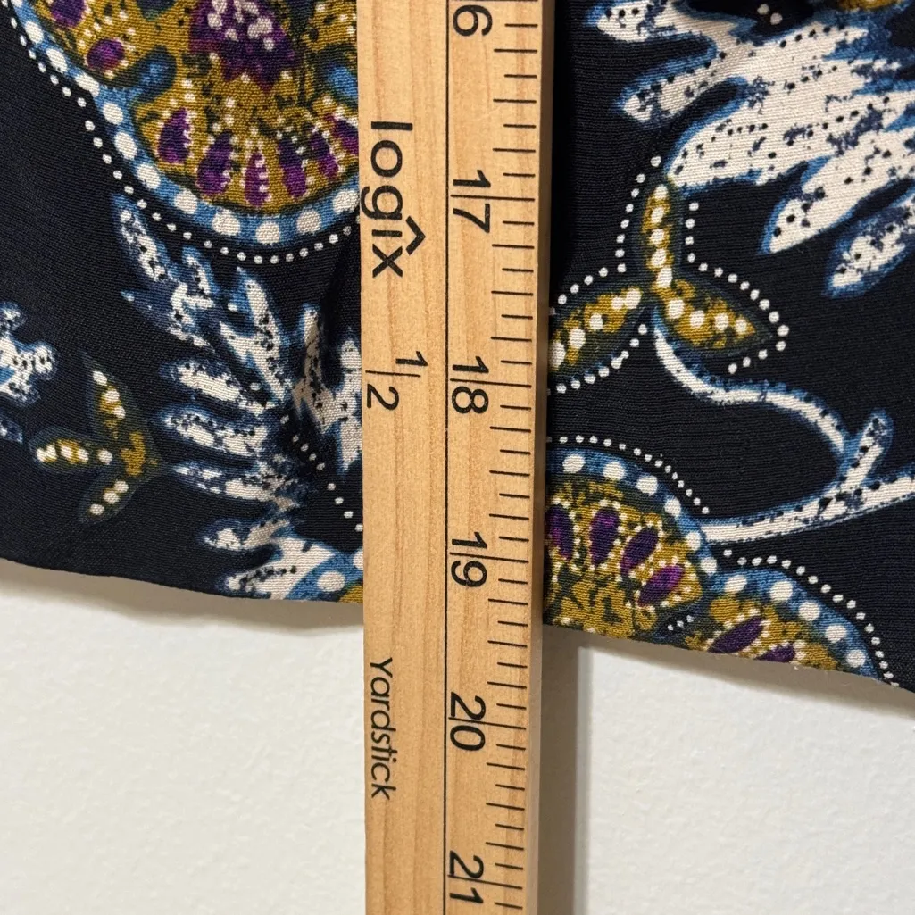 NWT ba&sh Venise Skirt size 2 in Black XS Floral Paisley NEW - Image 10