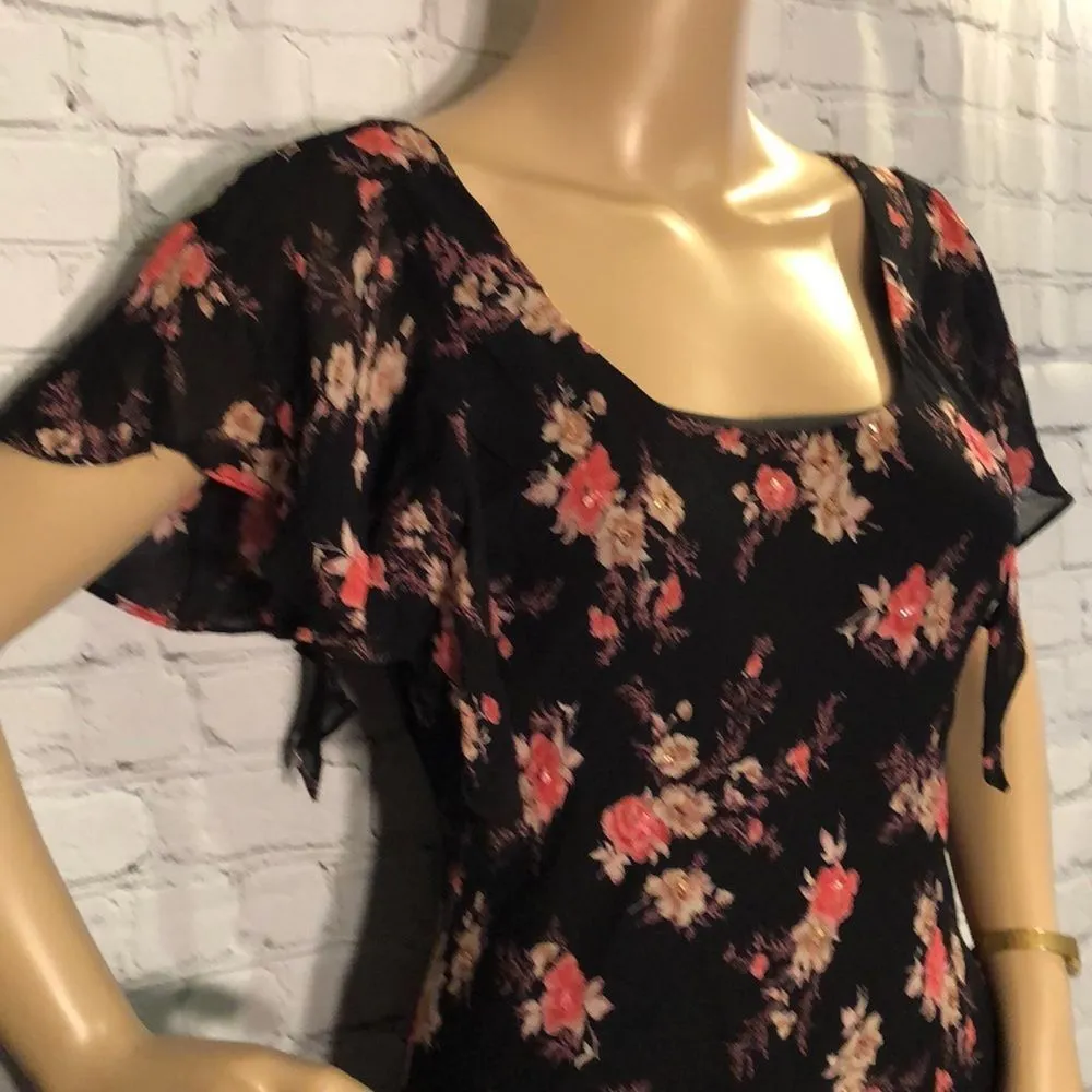 Vintage Dress Barn Long Floral Floaty Summ… - Image 5