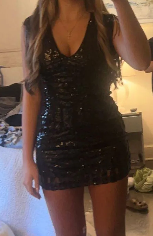 superdown Carly Fringe Mini Dress - Image 3