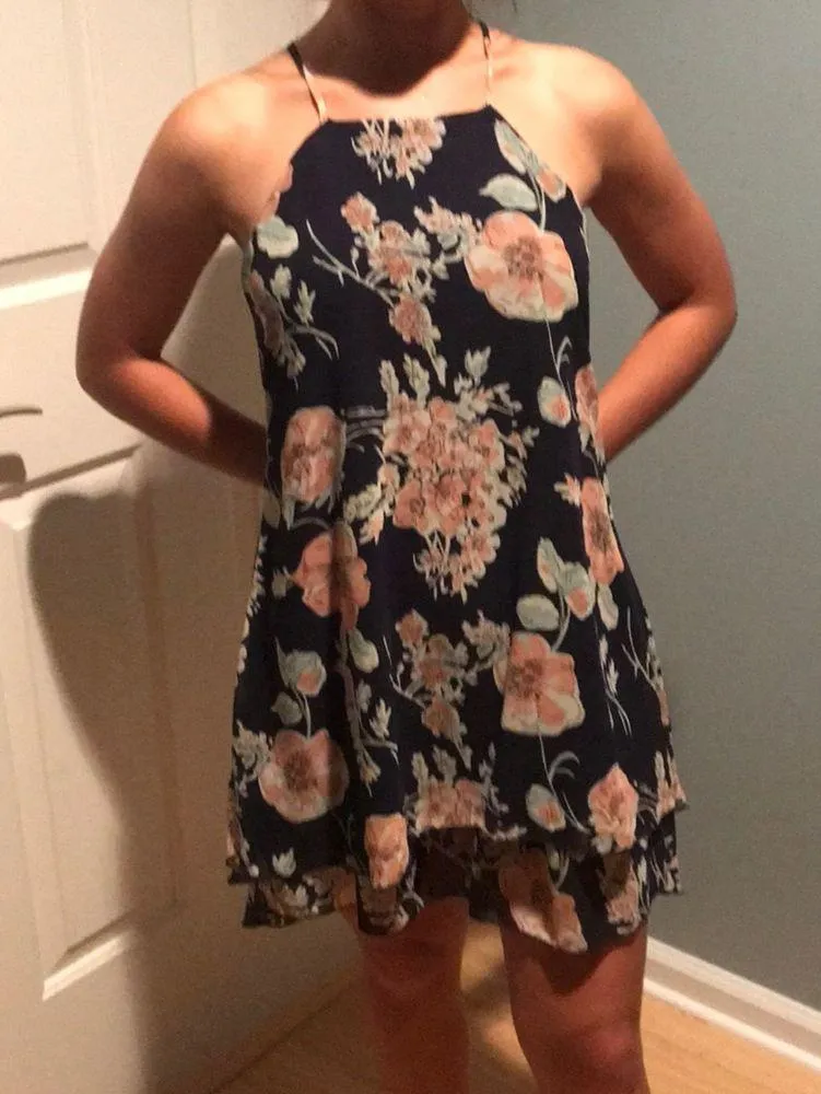 🌞Peach Royal Floral dress - Image 6