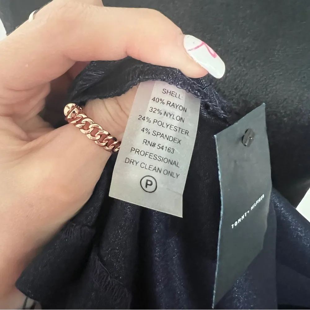 Tommy Hilfiger Blue Sheath Mini Dress Sleeveless - Image 12