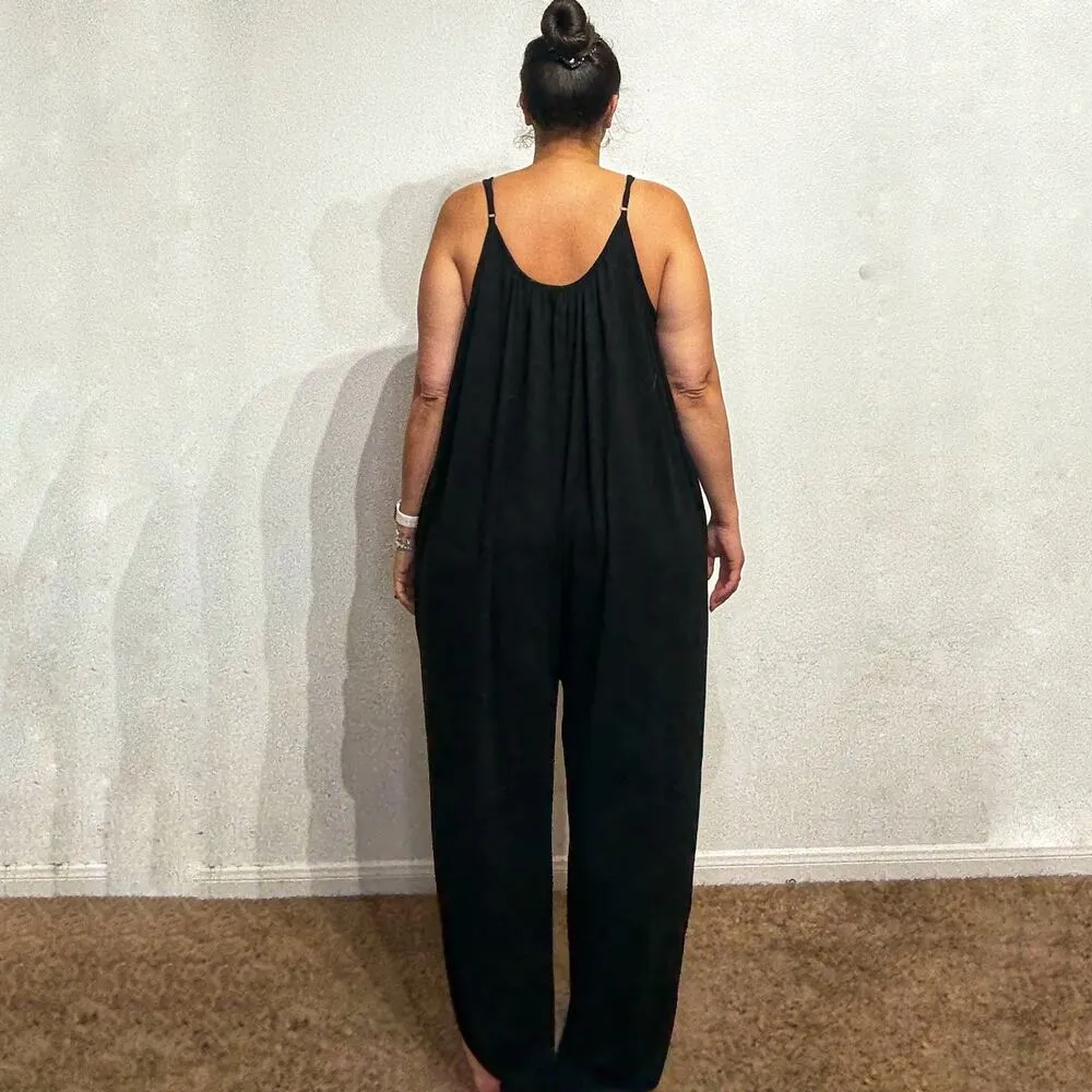 Zenana Black Jumpsuit Sz 3X - Image 11