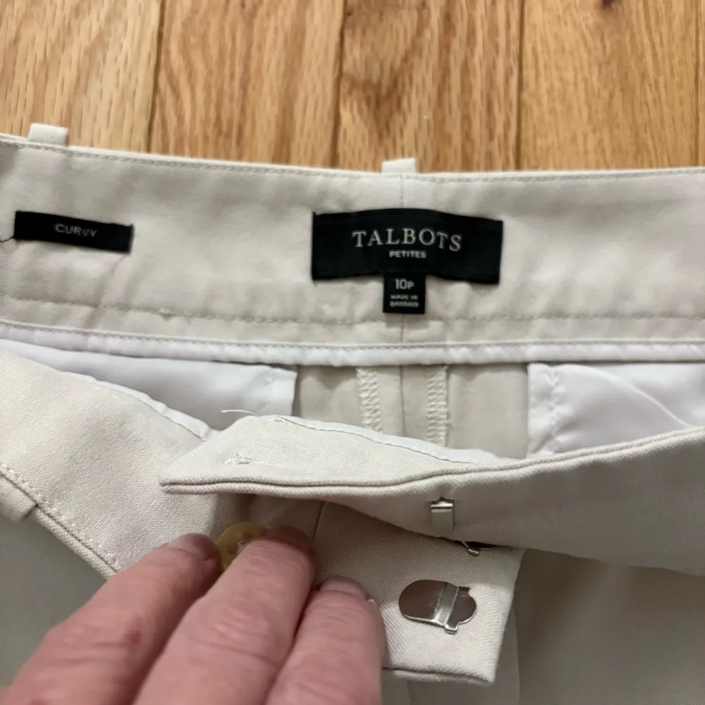 Talbots Curvy Ankle Cropped Pants Size 10 - Image 5