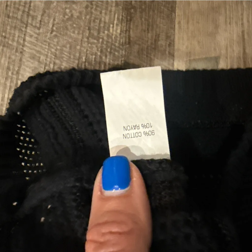 bec + bridge Black Textured Sweater - Image 3