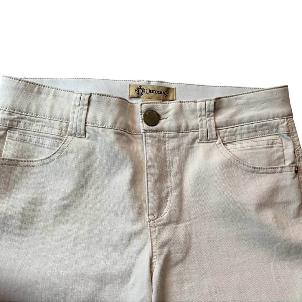 Oh My Gauze Basic Cotton Relaxed Beach Lounge Pant Sz 3/31” Waist Cream Casual White Size L - Image 2