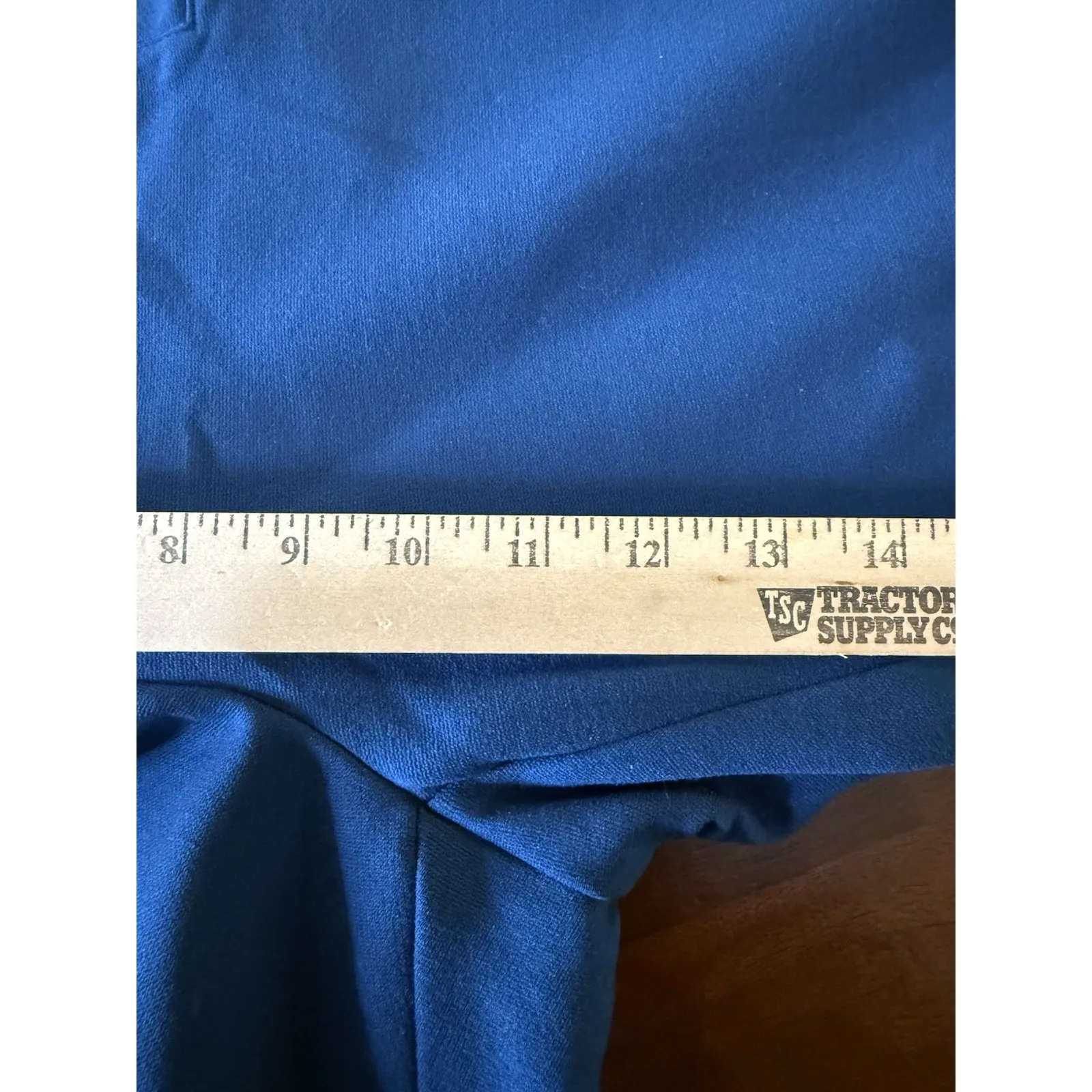 Chicos Womens 2 US Large Ankle Pants Blue Pull On Preppy Career Travel Going Out - Image 8