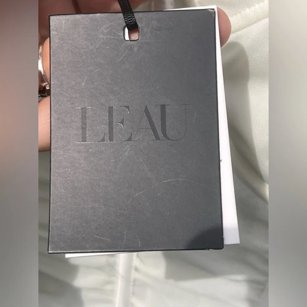 LEAU Miami Mesh Mini Dress NWT White - Image 9