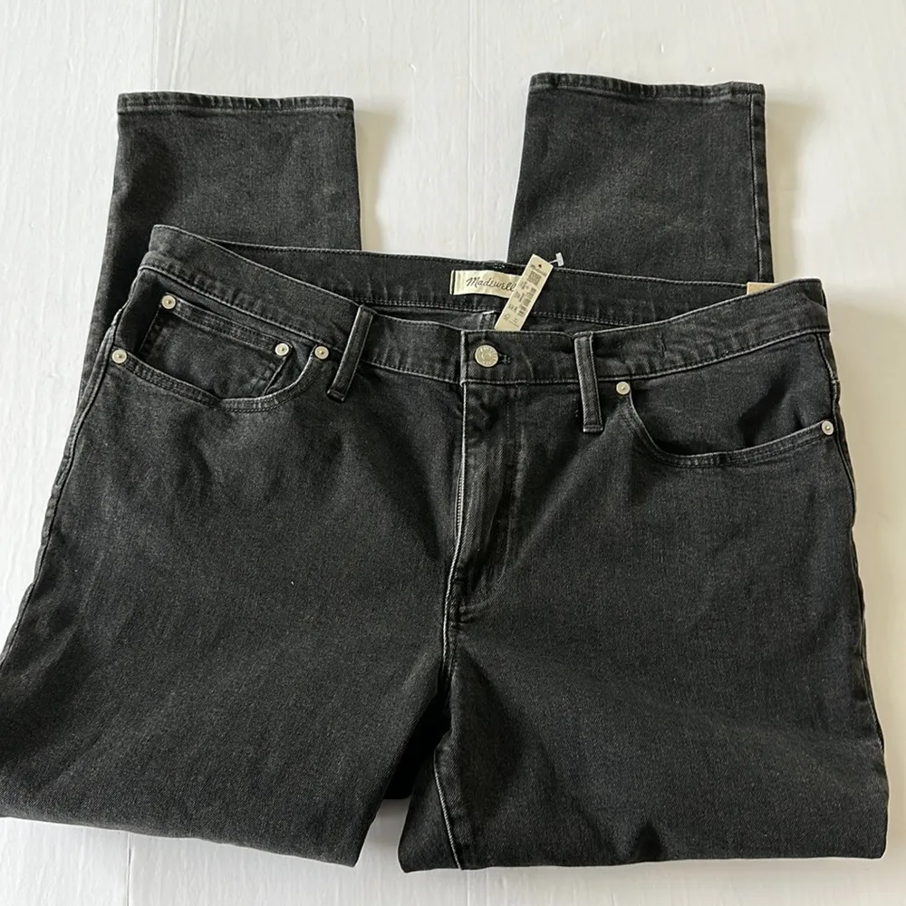 Madewell Tomboy Straight Jeans in Lunar Wash Size 33 NWT - Image 16