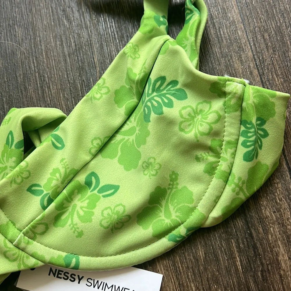 Nessy Swimwear Hawaiian Print Top - Image 2