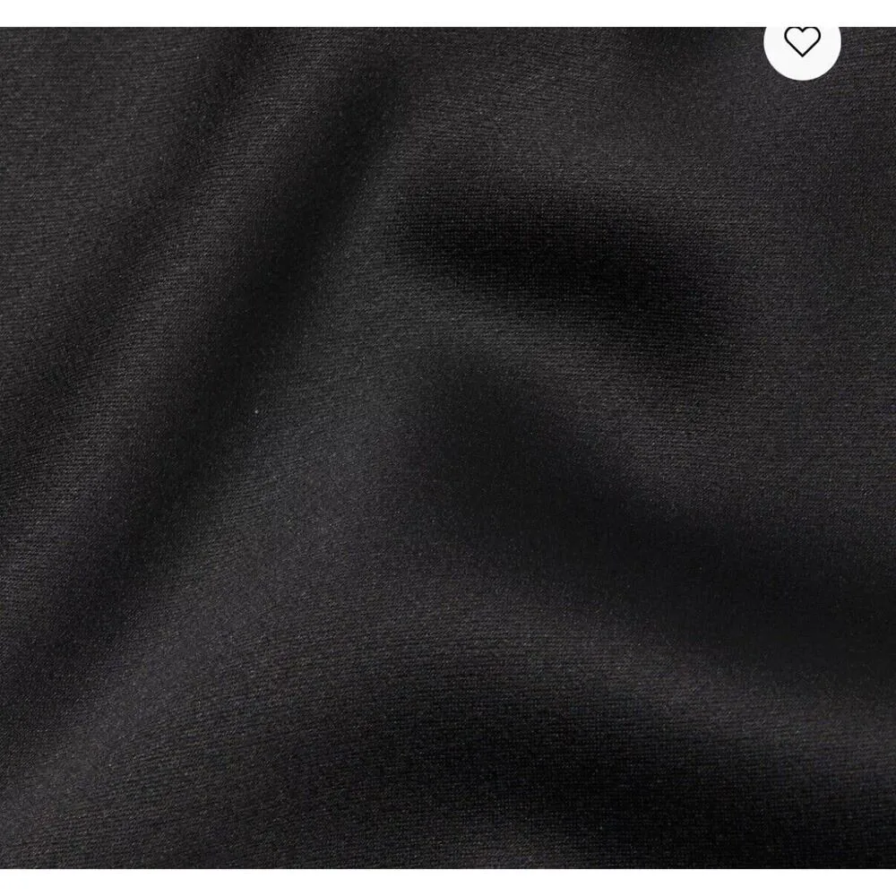 Misook Straight-Leg Satin Pants Black Size Small New Shiny Flowy Size Zip - Image 12