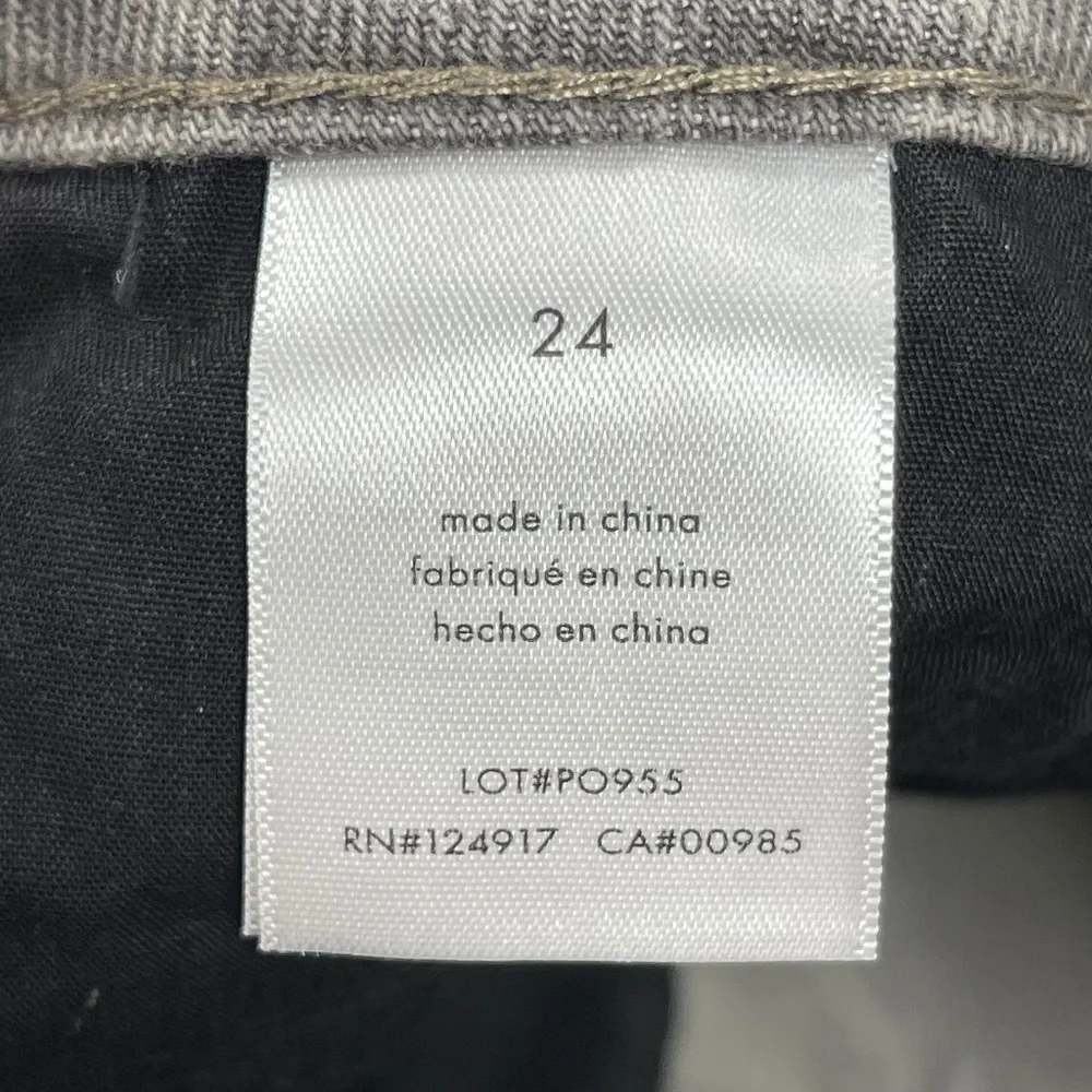 WeWoreWhat Pleated High Rise Stone Wash Denim Pant, Size 24 - NWT - Image 4