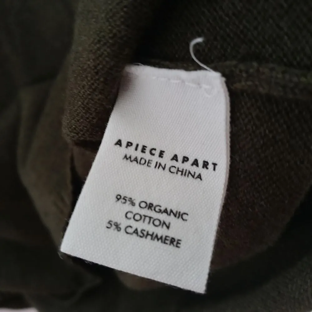 APIECE APART Dewi Balloon Sleeve Merino Wool & Silk Blend Sweater - Image 8