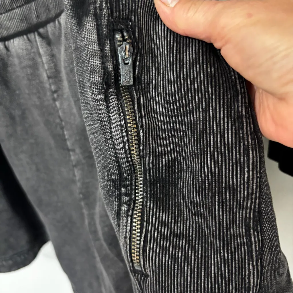 FREE PEOPLE MOVEMENT Intercept Romper Size L Black Charcoal Size L - Image 8