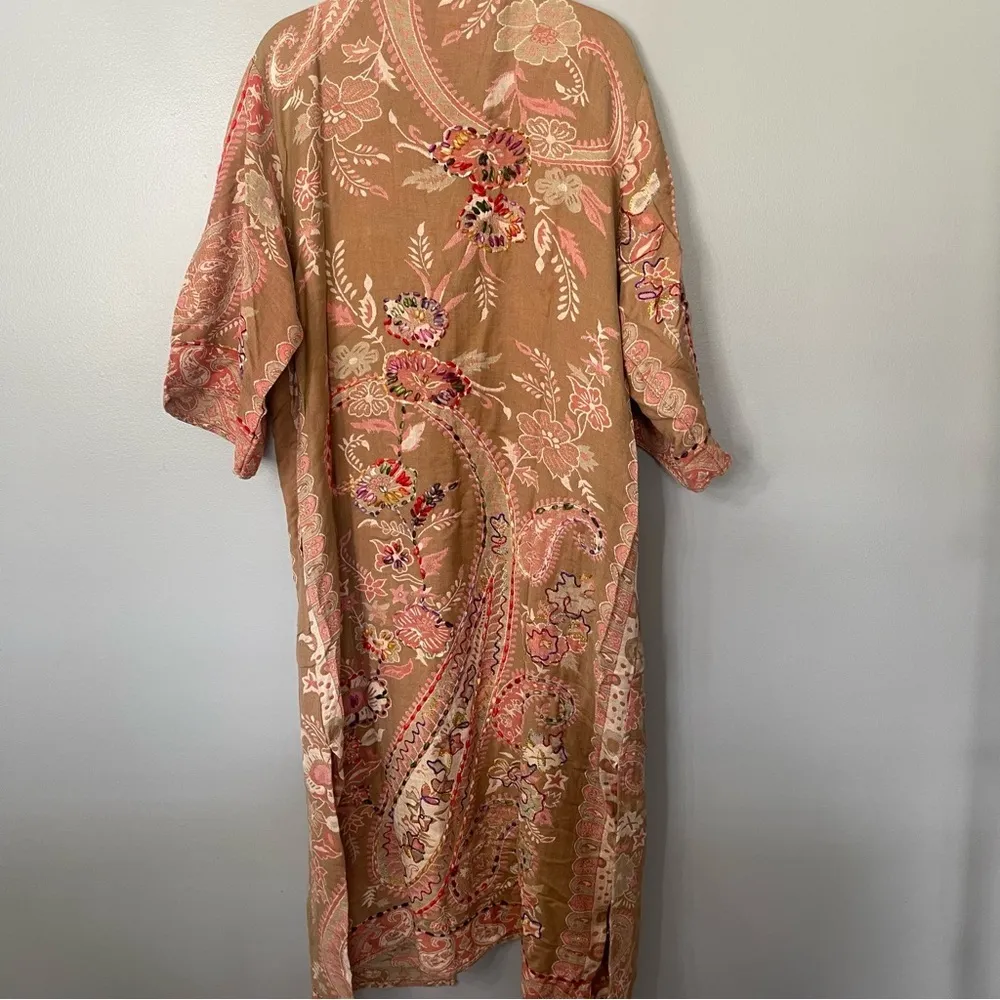 Raj Paisley Kimono Robe Size undefined - Image 7