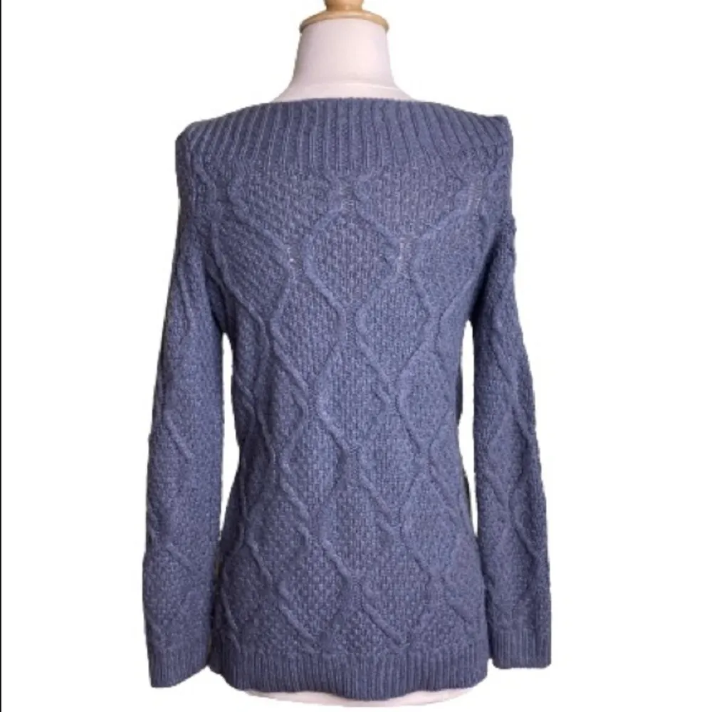 Loft chunky cable boatneck sweater - Image 3