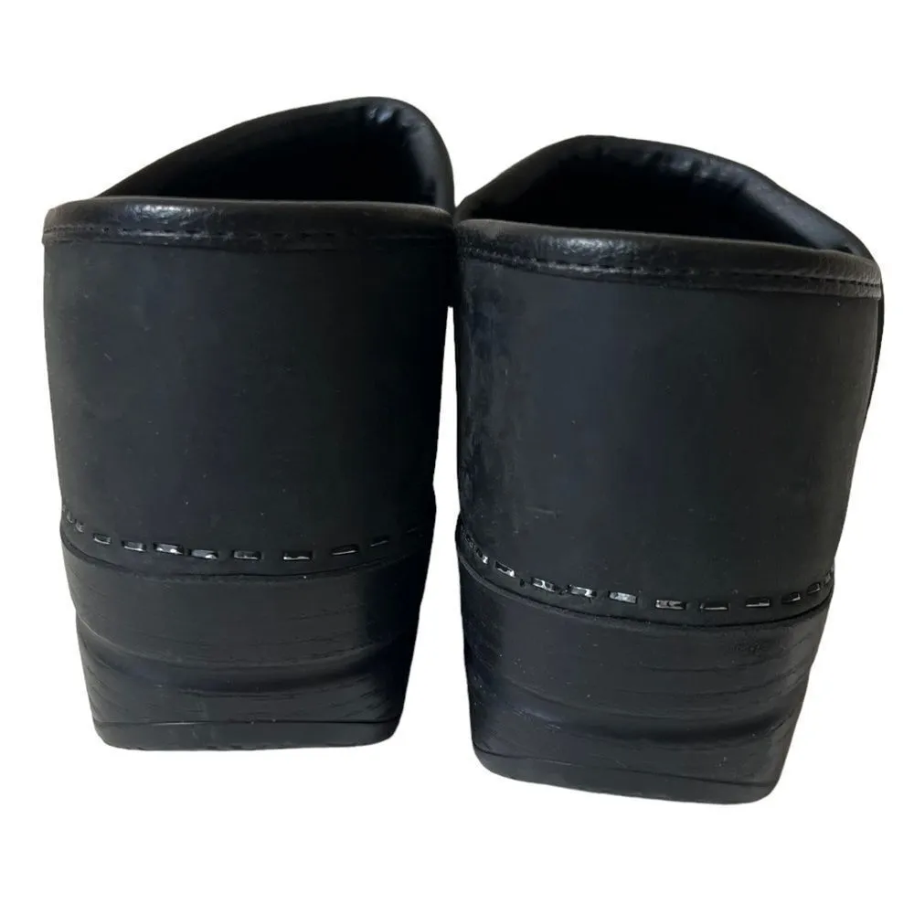 Dansko Professional Black Oiled Clogs - Image 7