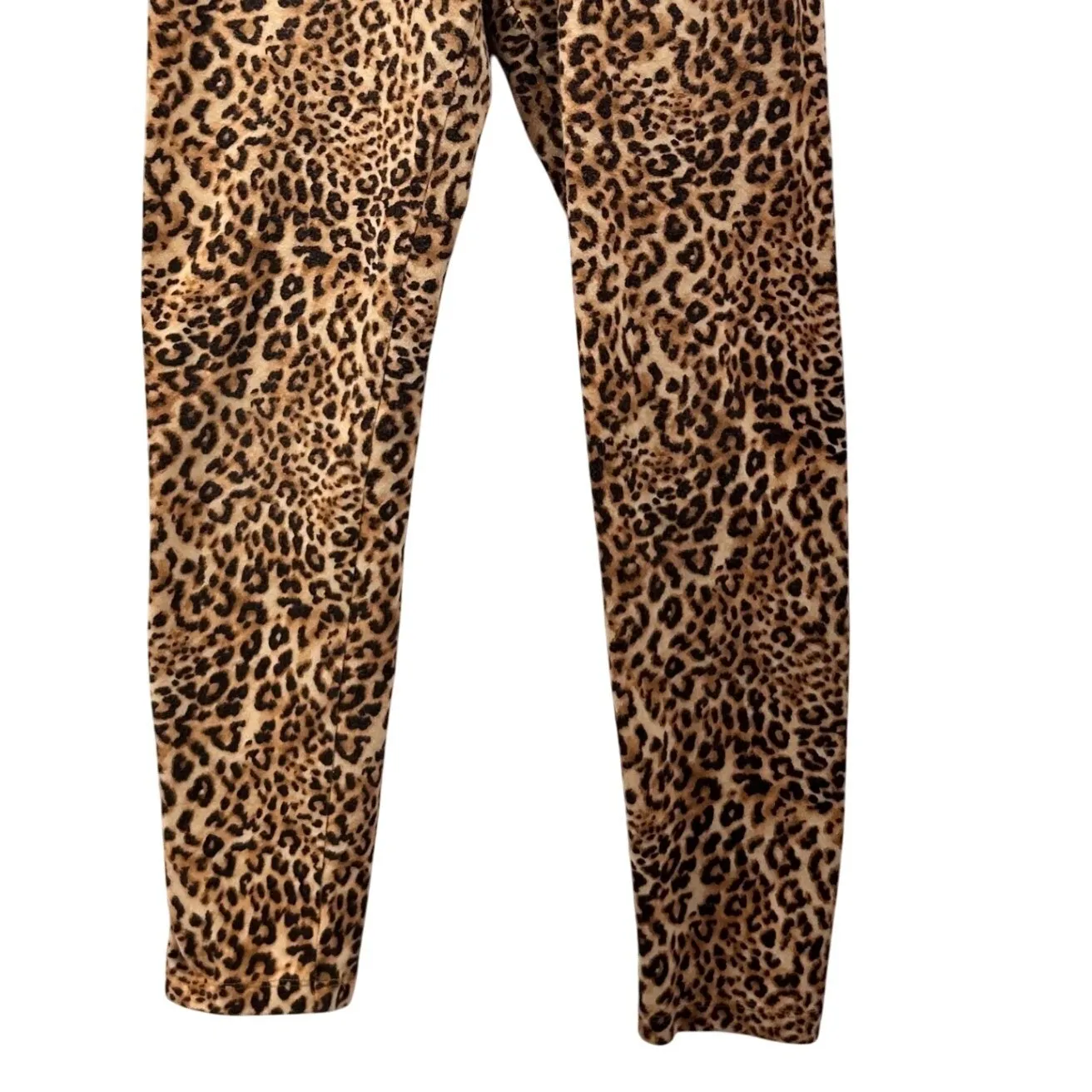 Forever 21  Leopard‎ Print Leggings Brown Medium - Image 5