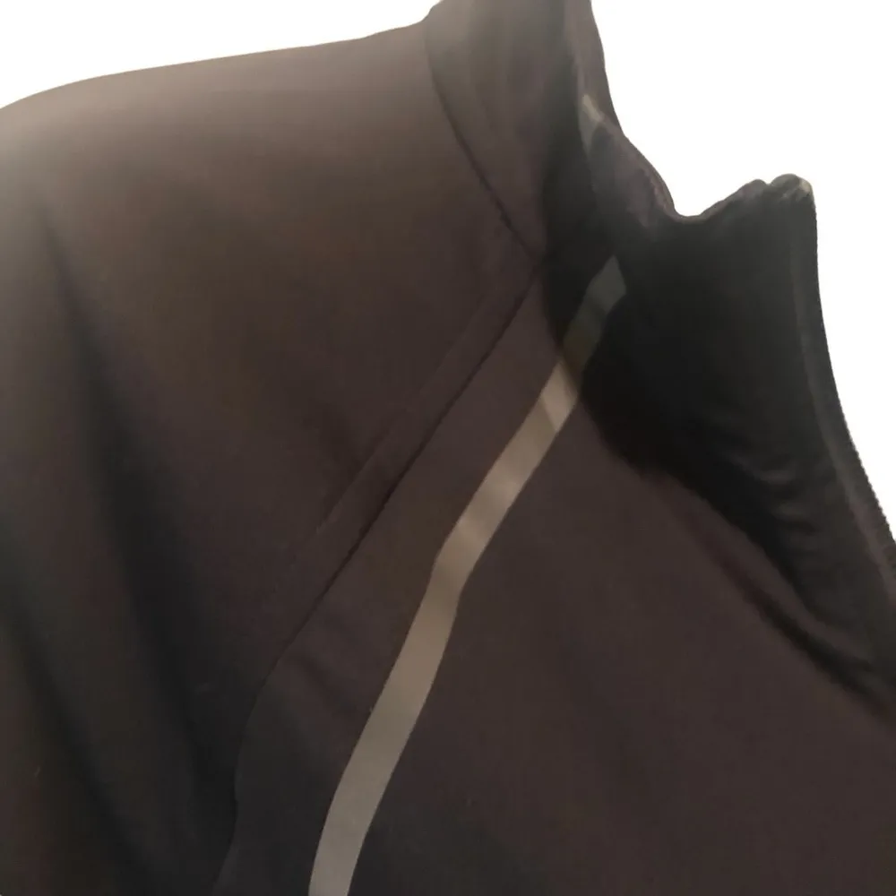 Athleta Front Runner Full Zip Jacket Women’s Size S Black Wind Water Resistant - Image 4