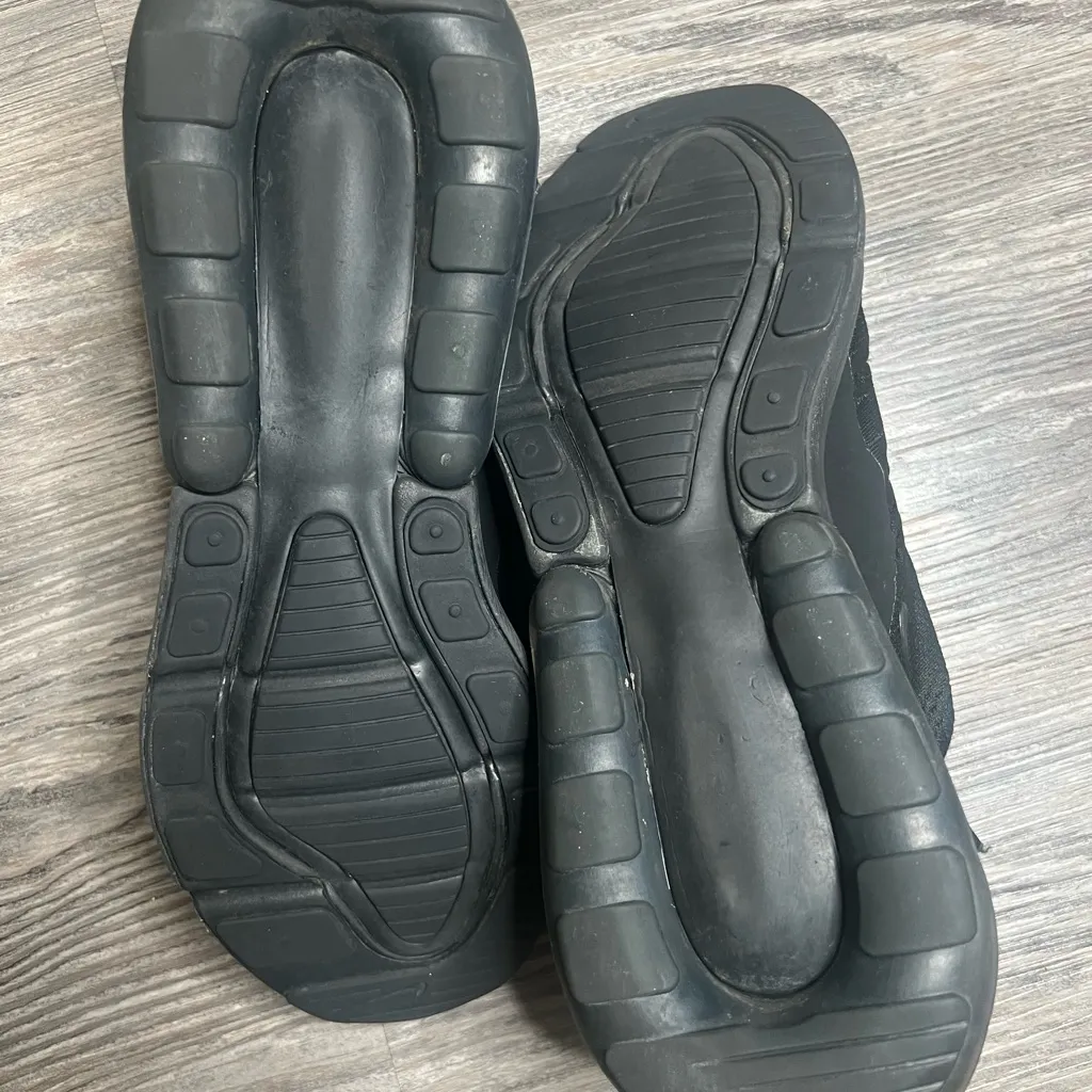 Nike air max 270 womens All-Black Athletic running Shoes size 10 - Image 8