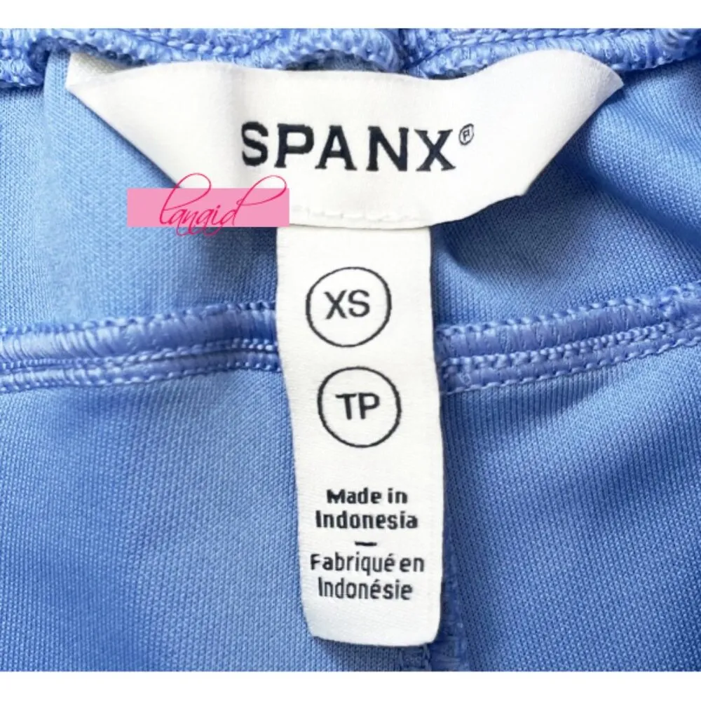 Spanx AirEssentials Joggers Cornflower Blue High-Rise Waist Sweats Sweatpants XS - Image 7