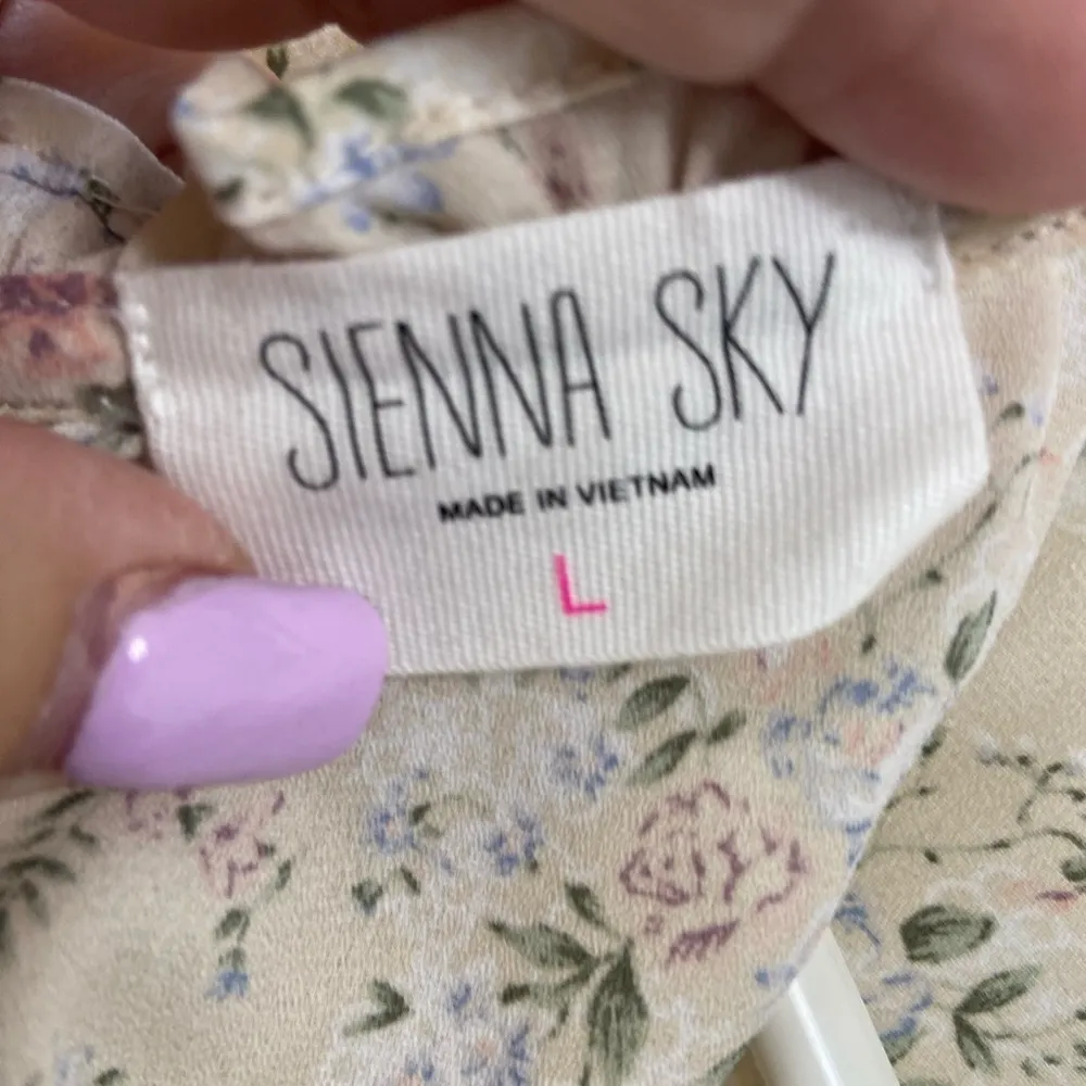 Sienna Sky Womens peasant boho blouse size xl - Image 2