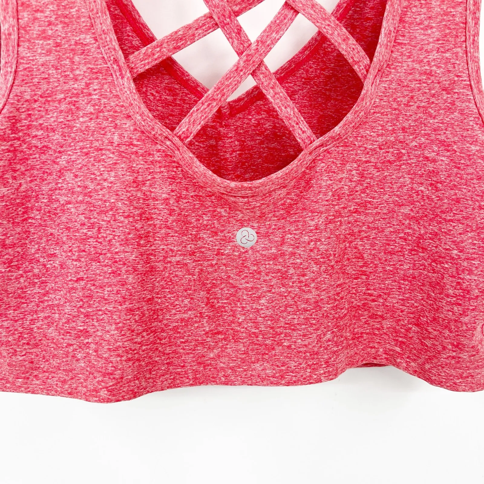 Zella Womens Athleisure Active‎ Sporty Restore Soft Lounge Longline Sports Bra L - Image 4