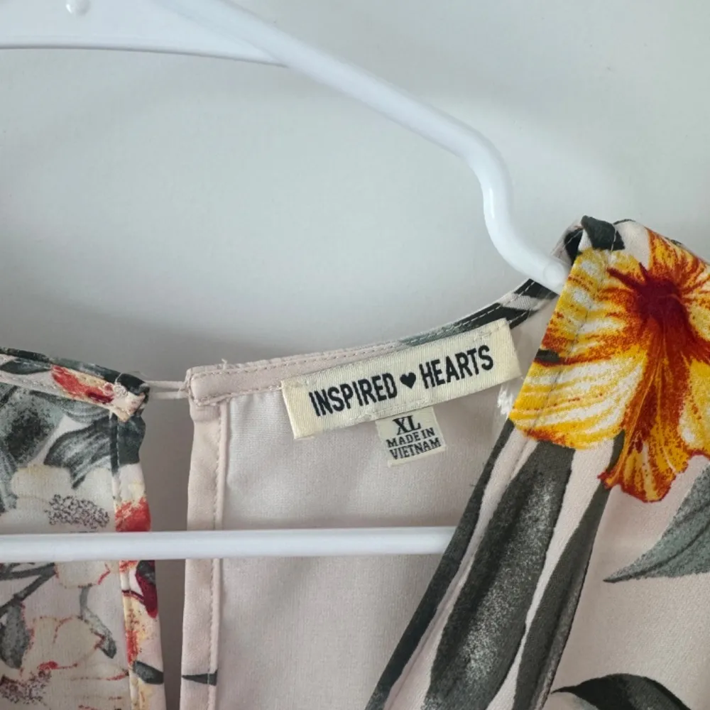 Flower Romper Green Size XL - Image 4