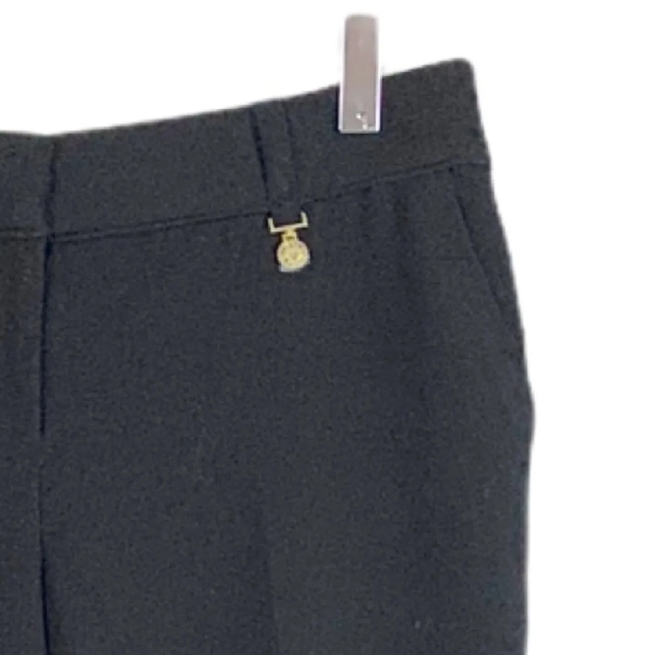 Anne Klein Women's Black Classic Dressy Slim Fit Ankle Pants Size 6P Petite - Image 5