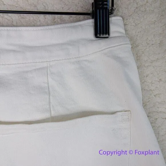 New! Madewell The Curvy Emmett Wide-Leg Jean in Tile White,‎ size 29 - Image 13