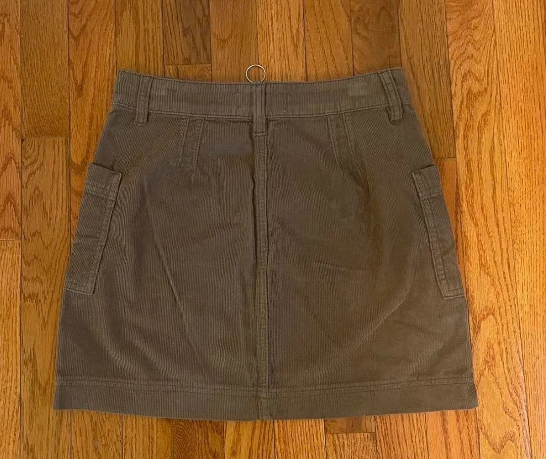 Corduroy mini skirt - Image 2