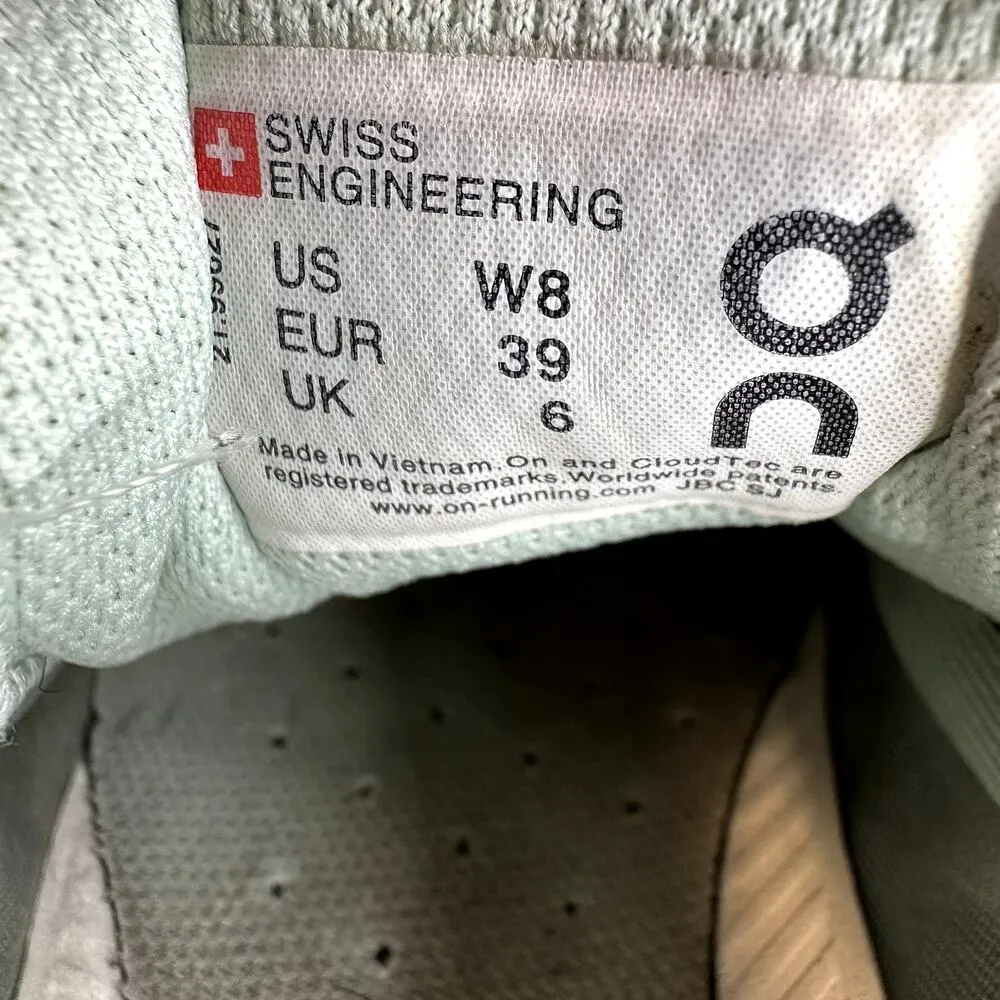 ON Cloudflyer 4 Road Running Shoes CloudTec Athletic Lace Up Black White 8 - Image 5