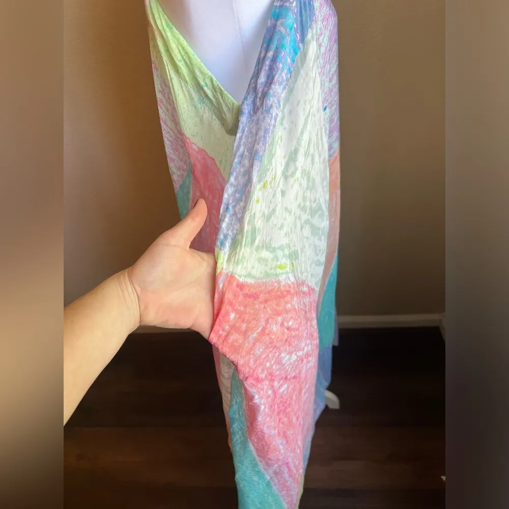 ANTHROPOLOGY LILKA patchwork multicolor paisley midi dress | XS S - Image 5