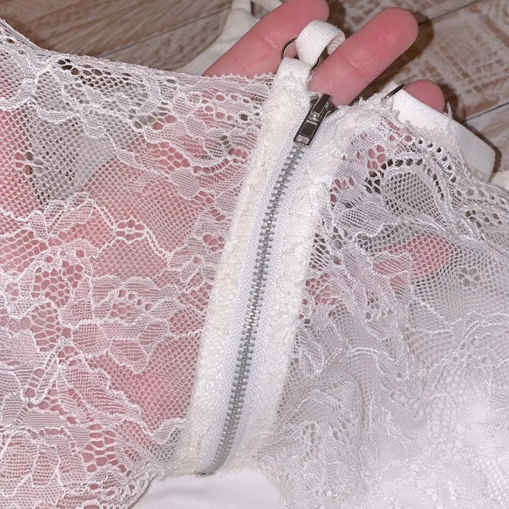 🤍Lulus LUSH Perfect Evening Ivory Lace Skater Dress🤍NWT~XS - Image 11