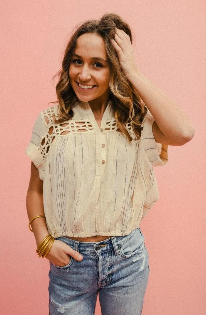 Free People Cedar Lace Top - Image 5