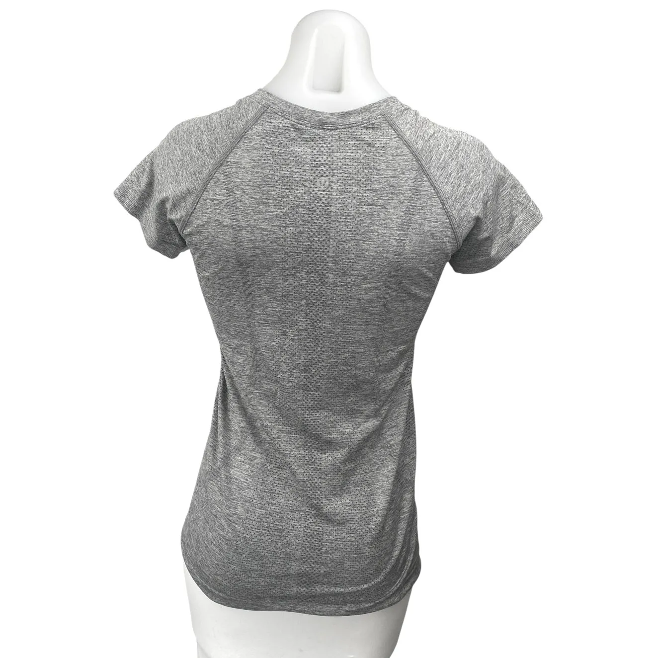Lululemon Swifly Tech Gray Short Sleeve Crew Neck Activewear Tee T - Image 2