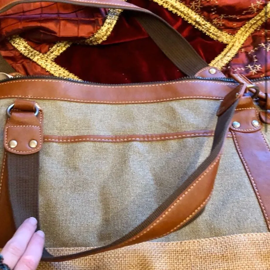 Cute Unique Yoga Bag Tan - Image 3