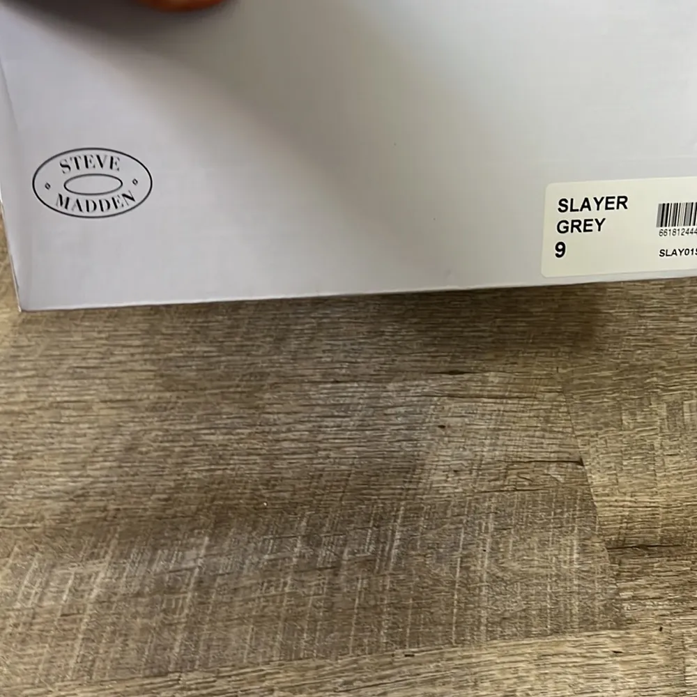 Steve Madden NEW  Slayer Grey Knee High Boots Size 9 - Image 3