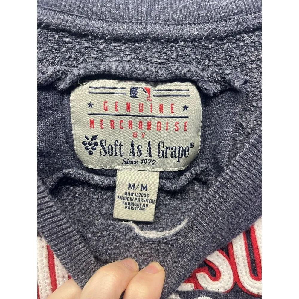 Y2K Minnesota Twins MLB Slouchy "Soft as a Grape" Sweatshirt Medium Women’s - Image 2