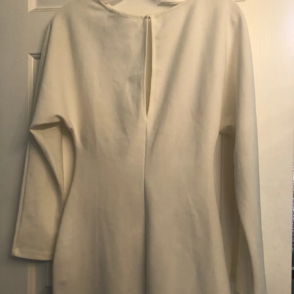 TopShop Long sleeve Cinched Waist Mini Dress White sz 4 NWT - Image 9