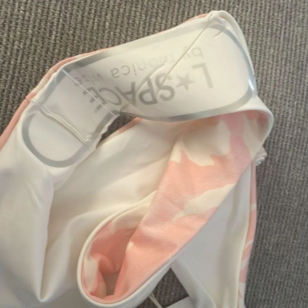 NWT L*SPACE Eco Chic Econyl Flora Top & Cabana Bitsy Bottom Bikini Set L/M - Image 13