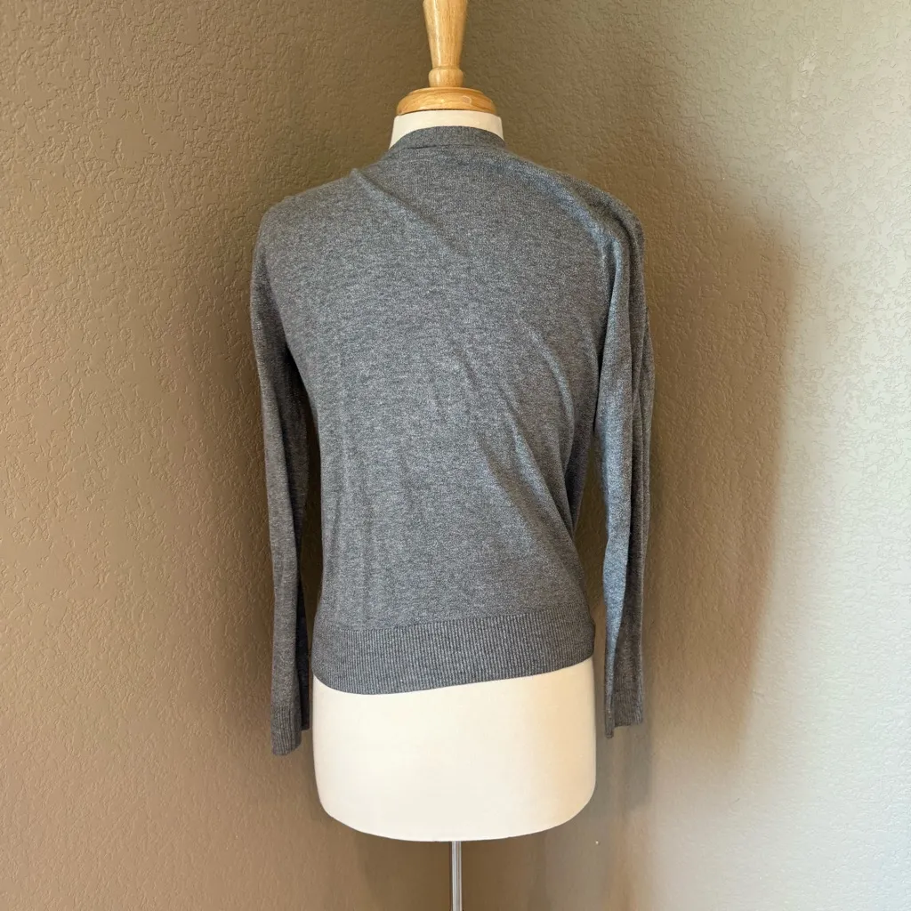 GAP Charcoal Women's Cardigan Sweater - Image 2