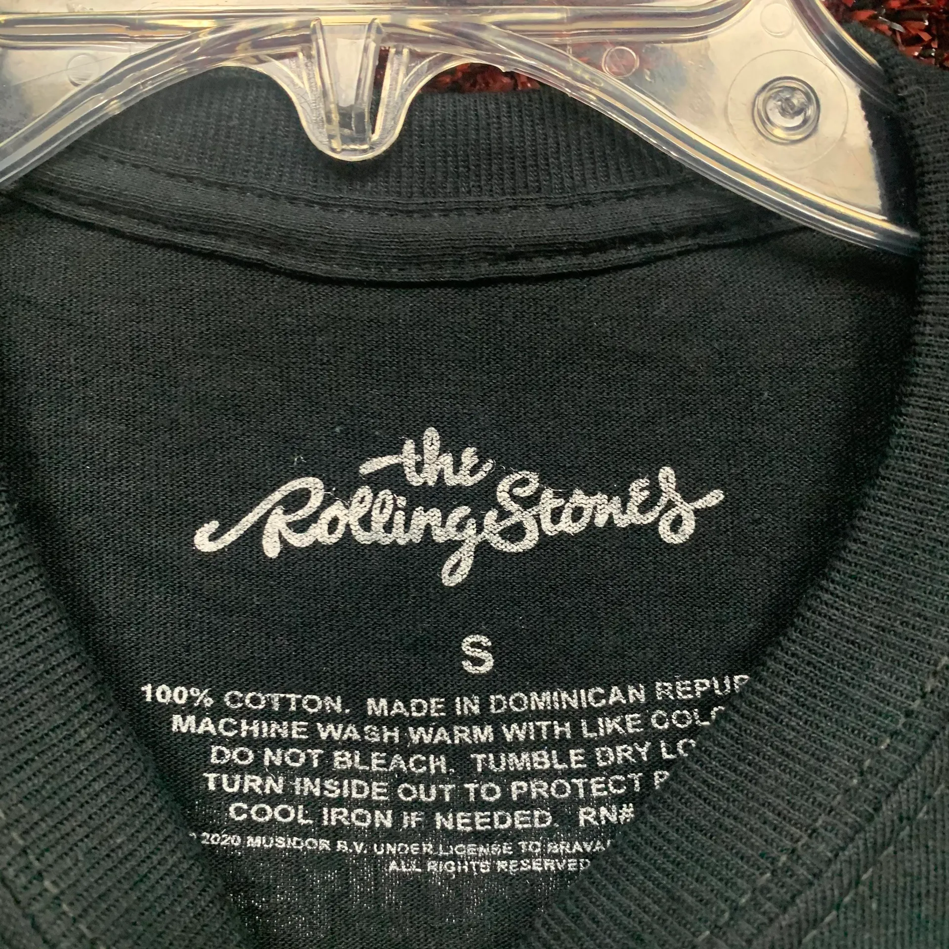 Tongue Logo Tour Tee Size S - Image 5