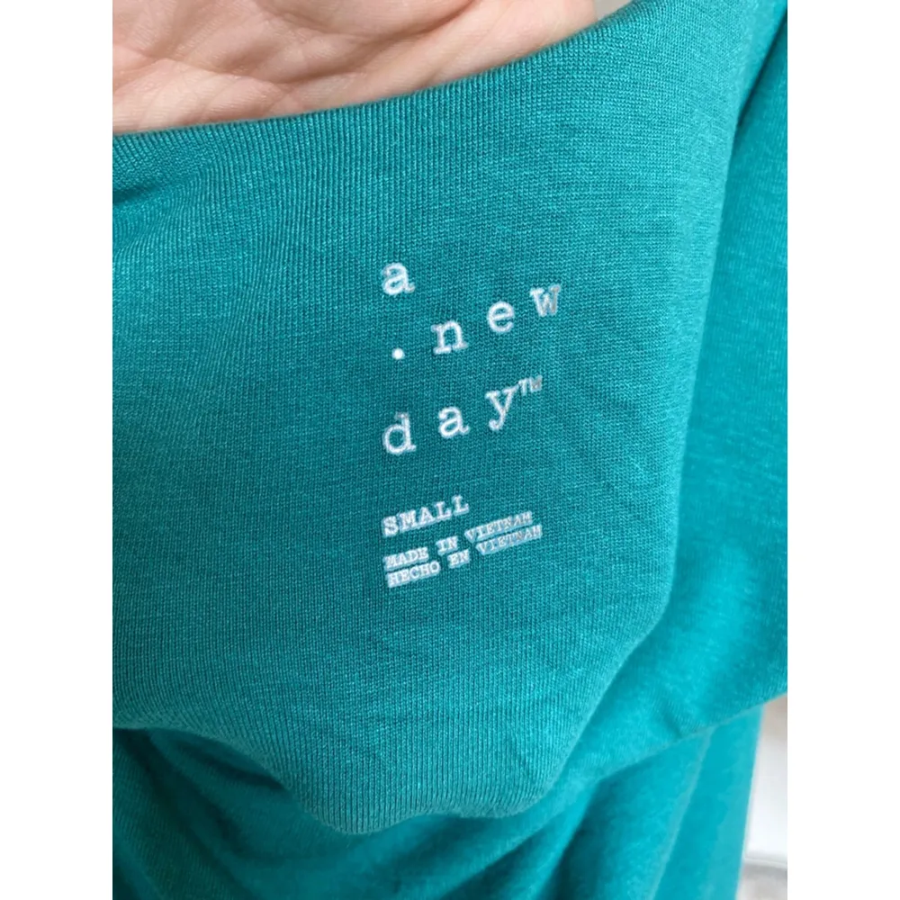 A New Day Maxi Dress Tank Sleeveless Coastal Teal Spring Summer Resortwear Party - Image 4